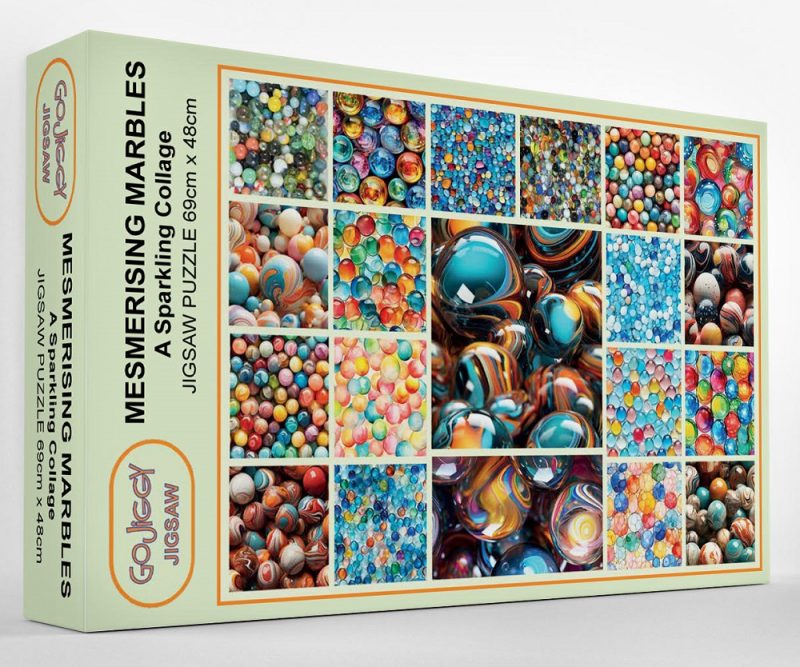 Marbles: 1000 piece jigsaw