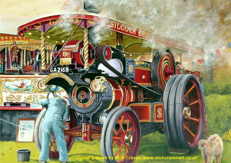 Steam 6; 1000 piece jigsaw