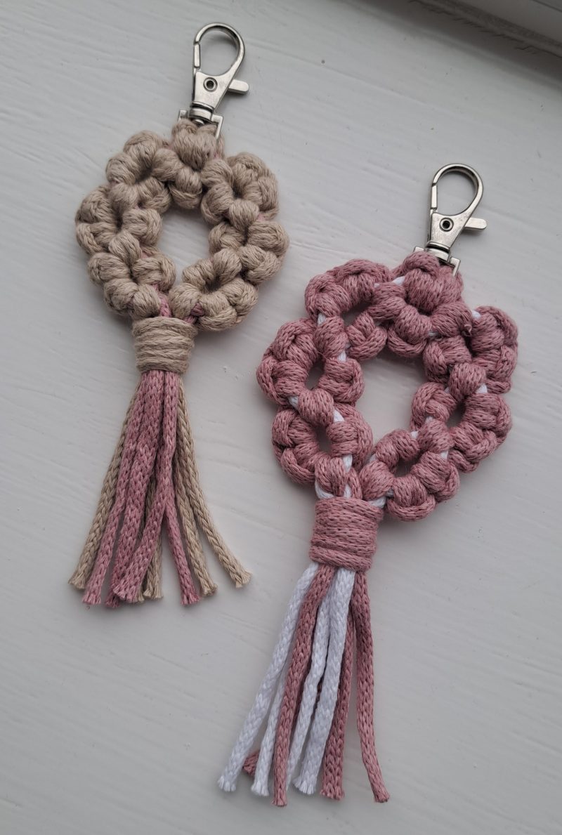 Flower keyring