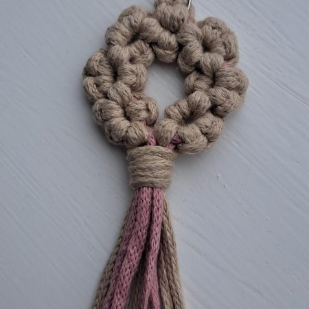 Flower keyring