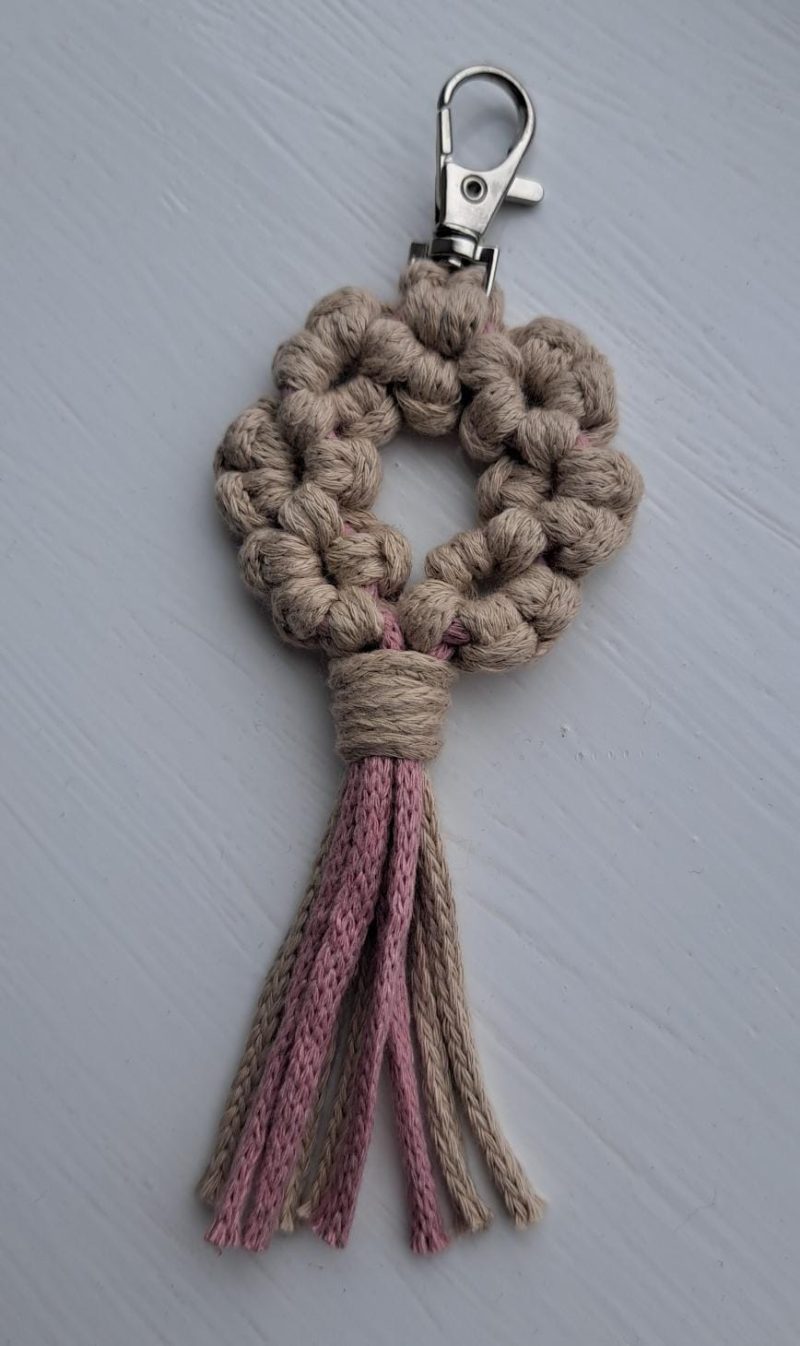 Flower keyring