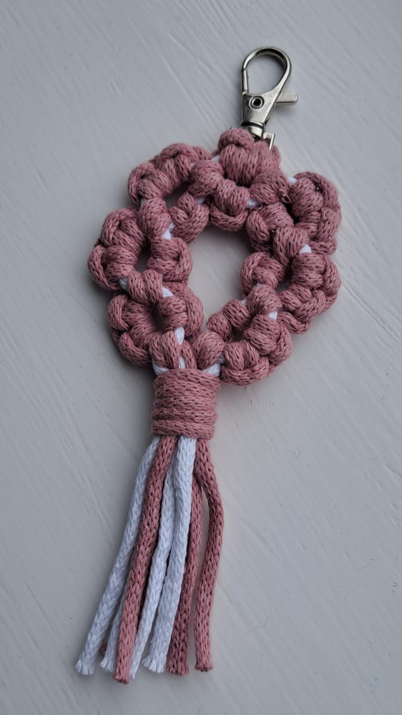 Flower keyring