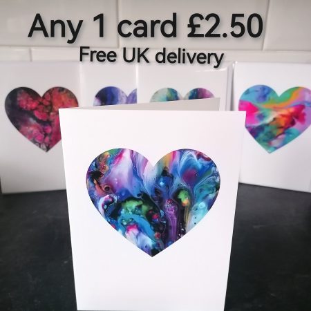 Colourful Greeting Card | Choice of 9 Cards | Blank For Your Own Message