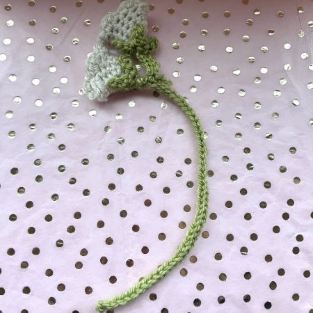 Lily of the Valley Handmade Bookmark