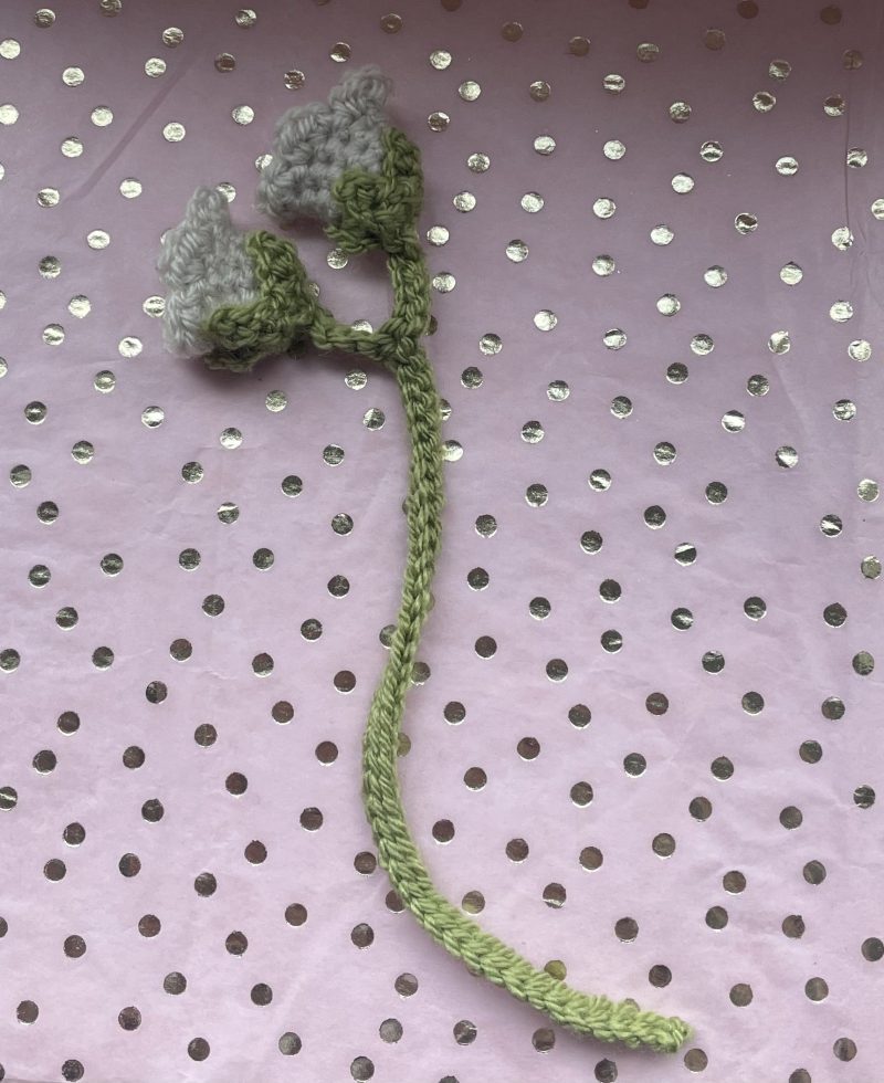 Lily of the Valley Handmade Bookmark