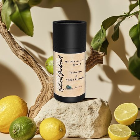 100% Natural Unisex Vegan Deodorant Lemon & Lime