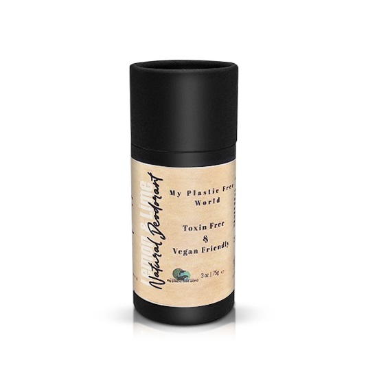 100% Natural Unisex Vegan Deodorant Lemon & Lime