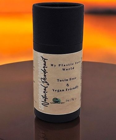 100% Natural Vegan Unisex Deodorant Sandalwood & Grapefruit, Toxin Free