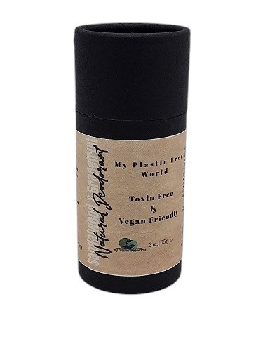 100% Natural Vegan Unisex Deodorant Sandalwood & Grapefruit, Toxin Free
