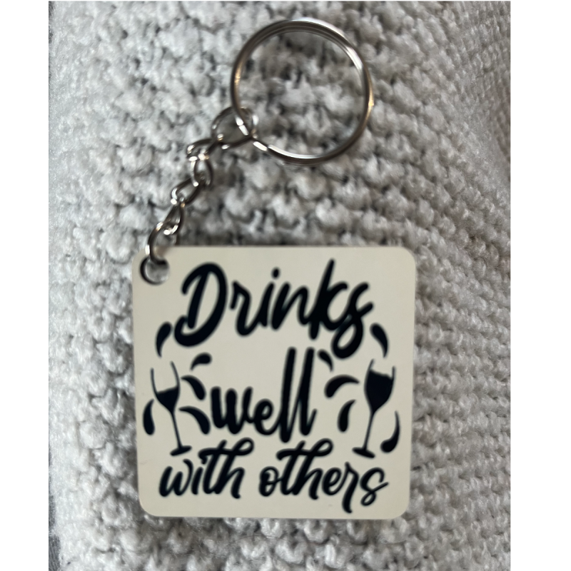Personalised key ring, Custom, all occasions.