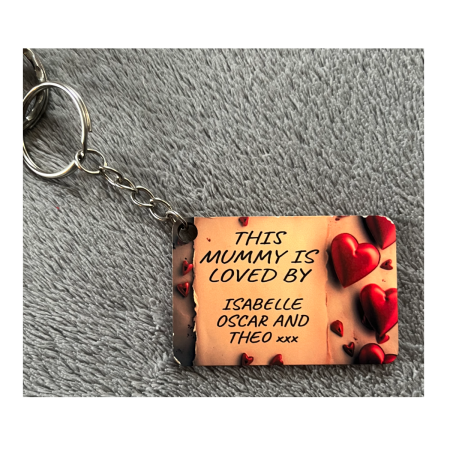 Personalised key ring, Custom, all occasions.