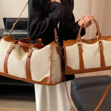 Canvas Duffle Bag, Personalised, 2 Colours, 2 Sizes