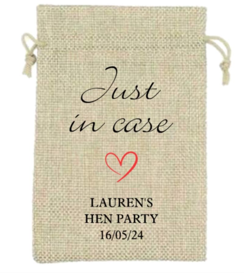 Hen Party Survival Kit Bag