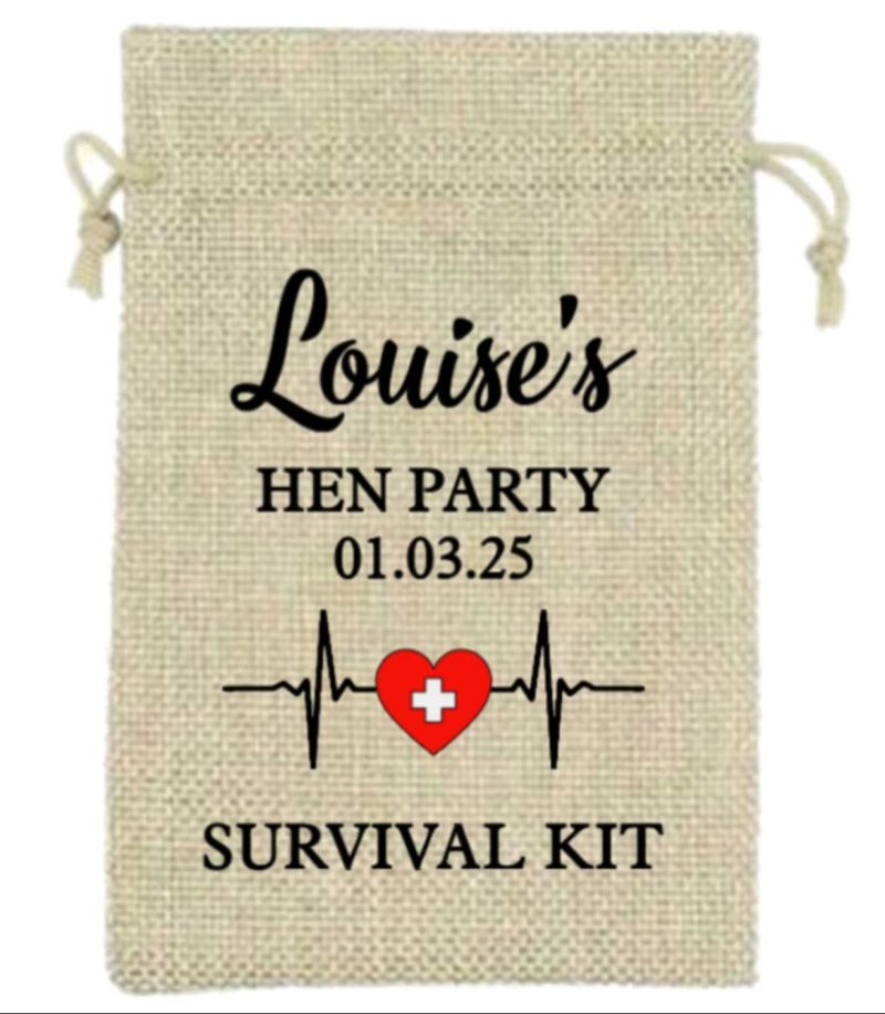 Hen Party Survival Kit Bag