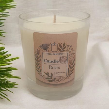 Lavender Scented Handmade Candle
