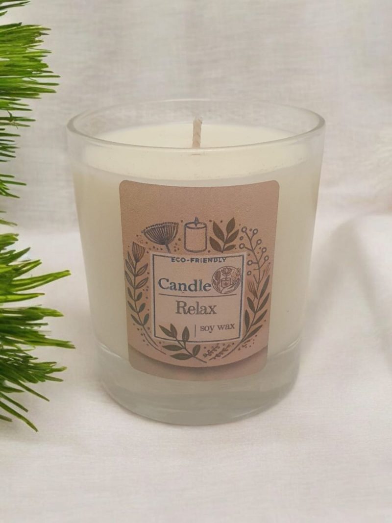 Lavender Scented Handmade Candle