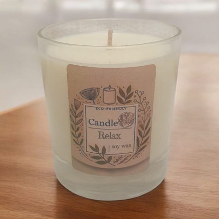 Lavender Scented Handmade Candle