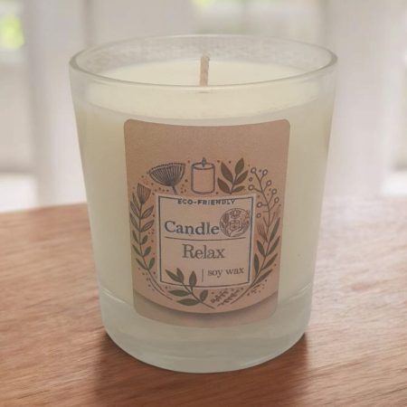 Lavender Scented Handmade Candle