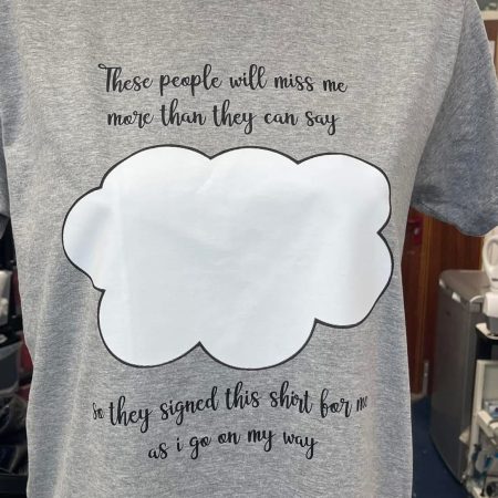 T-Shirt, Ideal for travelling, or going to work away, of uni