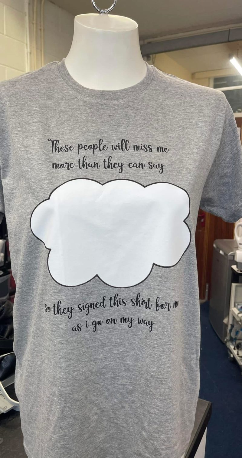 T-Shirt, Ideal for travelling, or going to work away, of uni