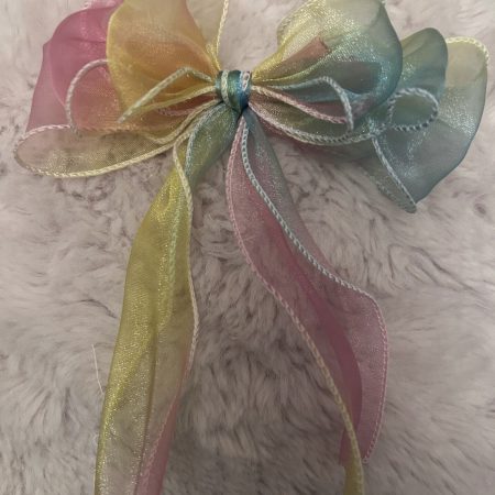 Organza hair clip