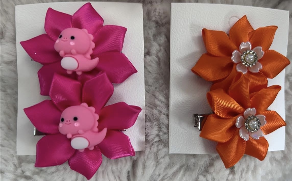 Handmade hair clips. (Copy)
