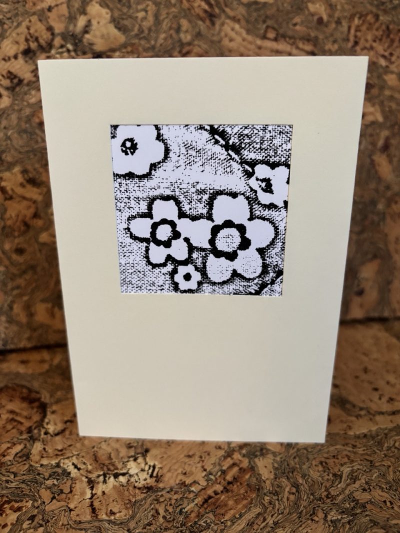 Handmade Unique Greetings Card, Eco friendly Gfits, one of a kind Art Print Card