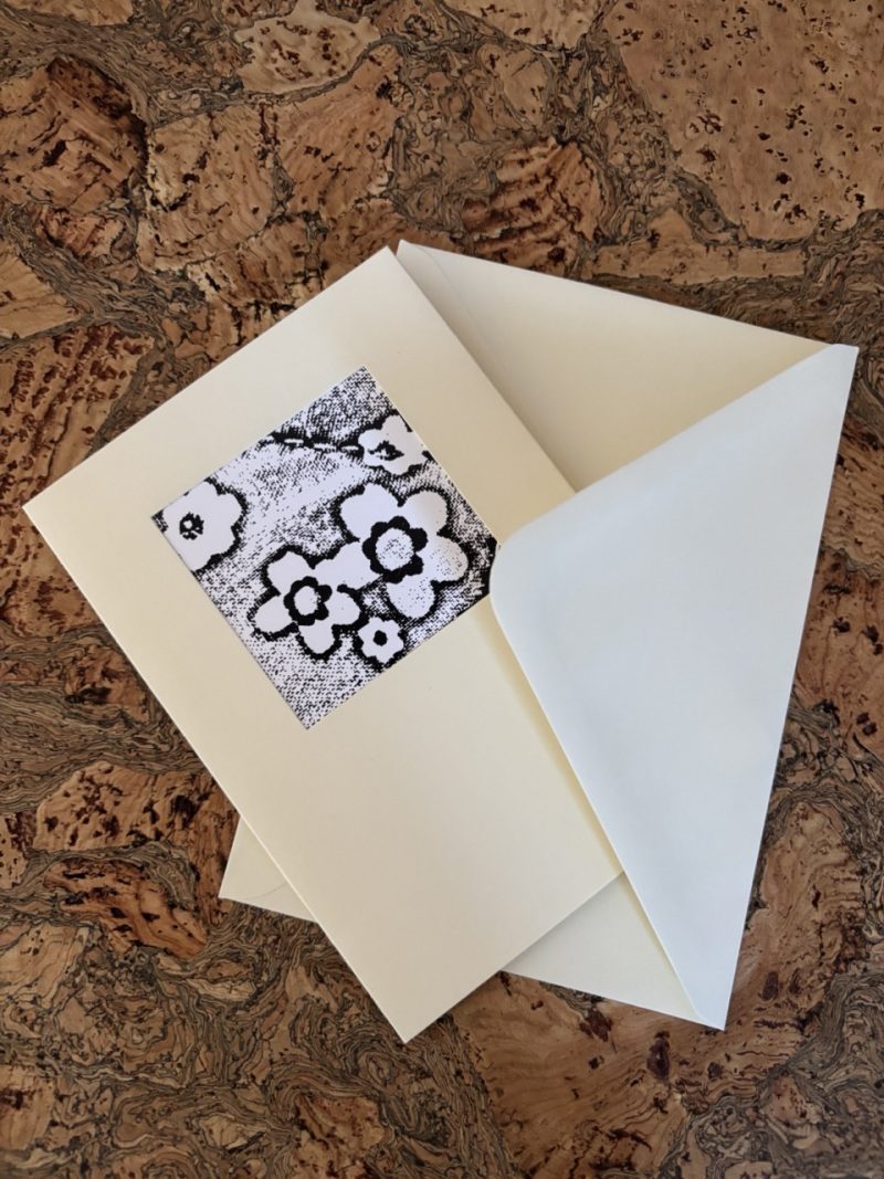 Handmade Unique Greetings Card, Eco friendly Gfits, one of a kind Art Print Card