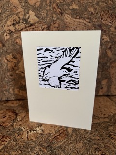 Handmade Unique Greetings Card, Eco friendly Gfits, one of a kind Art Print Card