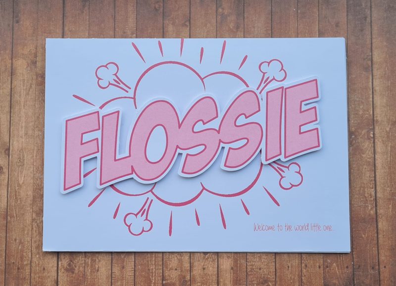 New baby card - welcome to the world little one