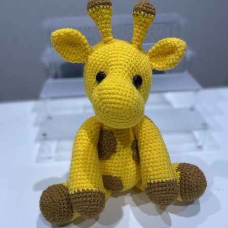 Handmade Crochet stuffed GIraffe, Crochet Animal Gifts, Animal Presents