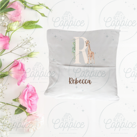 Personalised reading pocket pillow case