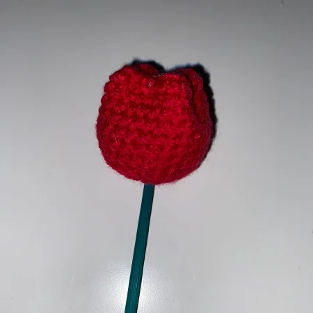 Handmade Stuffed crochet Tulips, Letterbox Gift, Letterbox tulips, Crochet Tulips, Crochet Gift