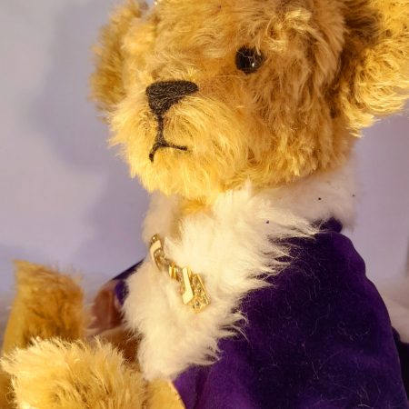 Mohair Hand-Sewn Teddy Bear 30cm Tall