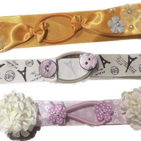 Handmade elasticated book marks