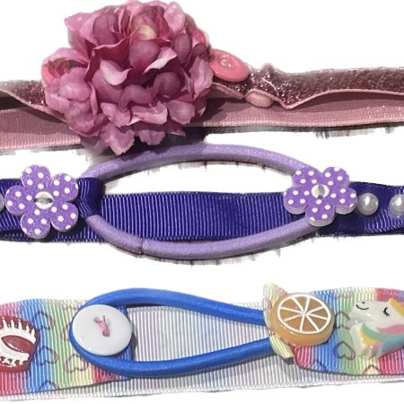 Handmade elasticated book marks