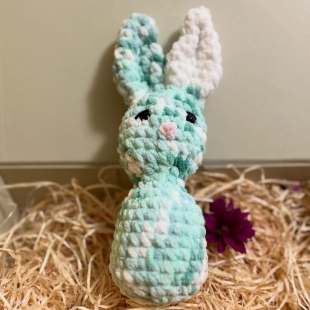 Handmade Soft Plush Crochet Easter Bunny – Adorable Cuddle Toy