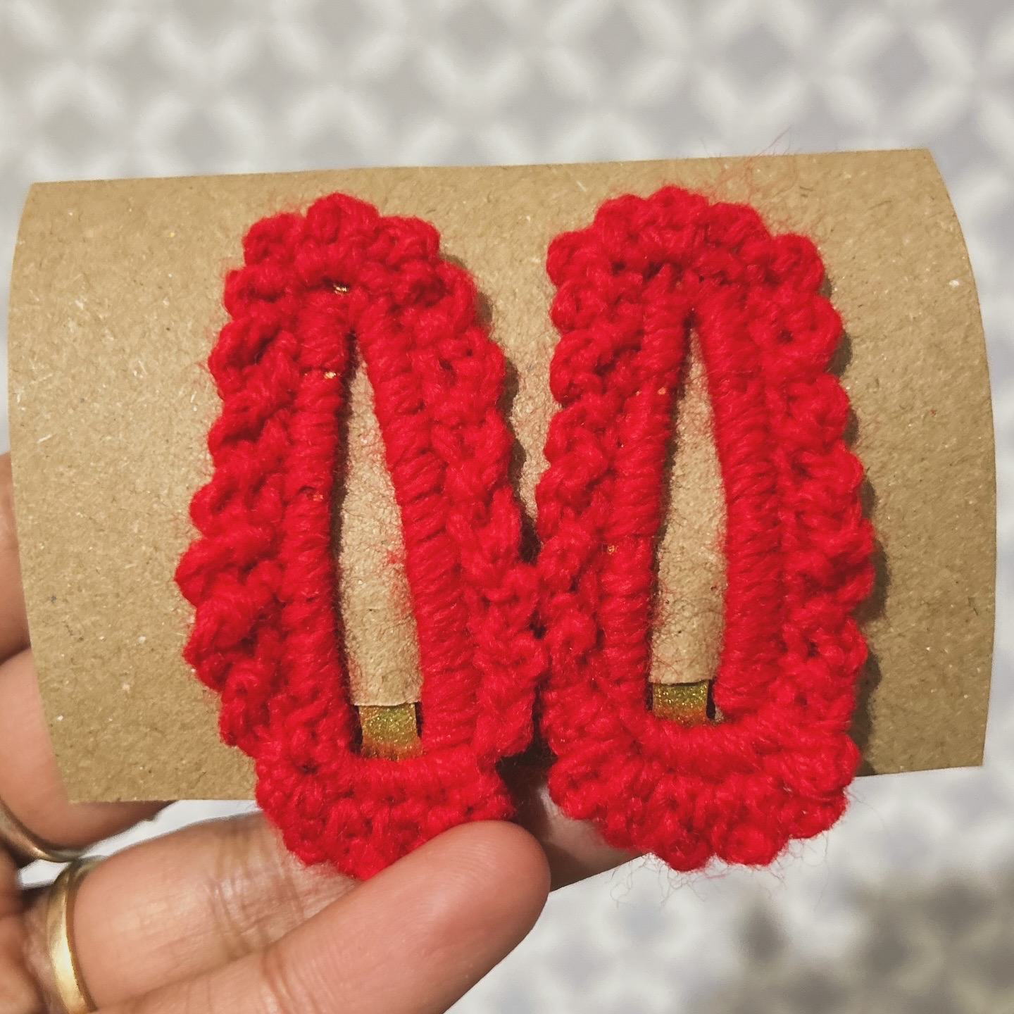 Crocheted Fringe Snap Clips – Cute & Stylish Hair Accessories