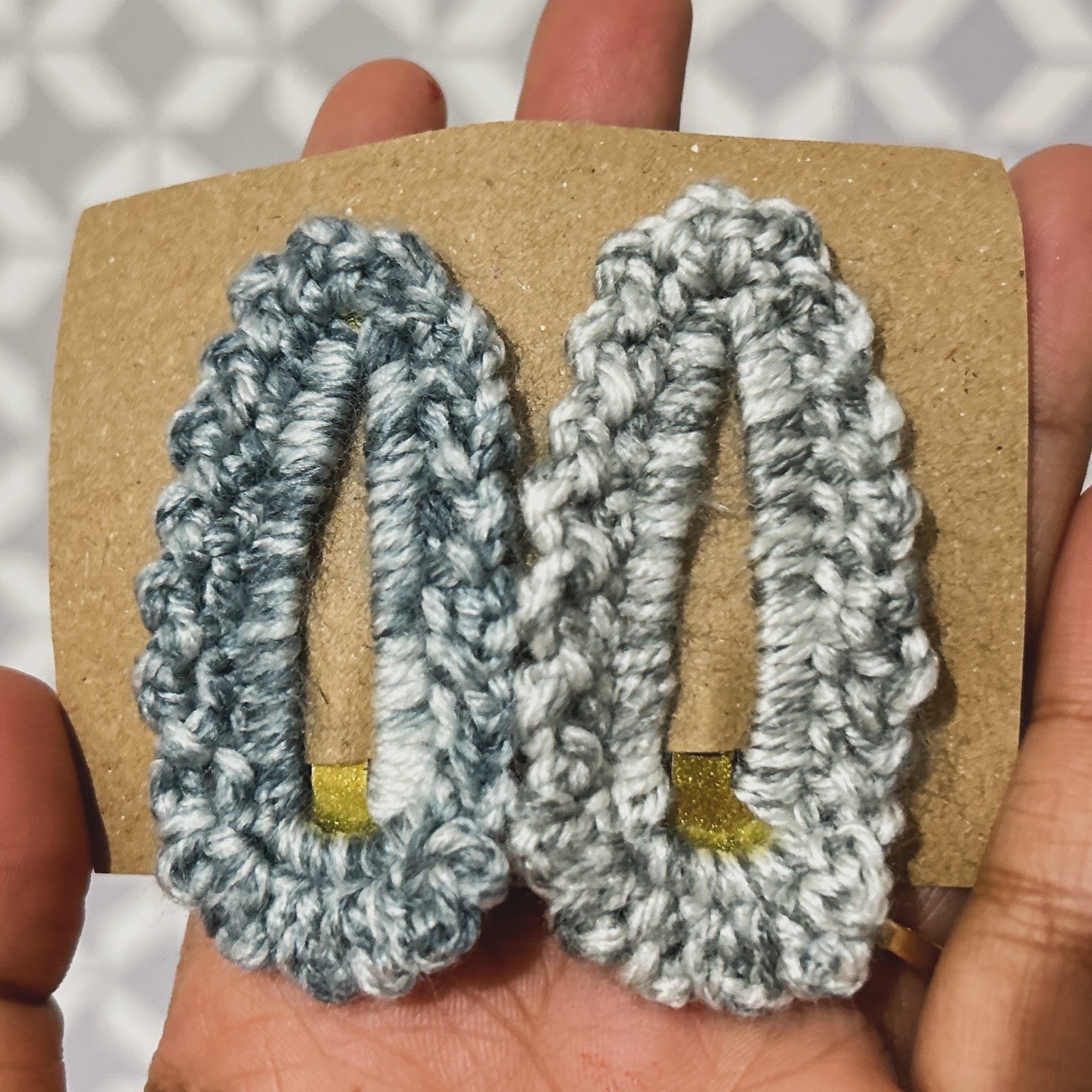 Crocheted Fringe Snap Clips – Cute & Stylish Hair Accessories