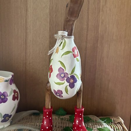 Emma Bridgewater inspired bamboo duck with wellies