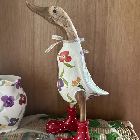 Emma Bridgewater inspired bamboo duck with wellies