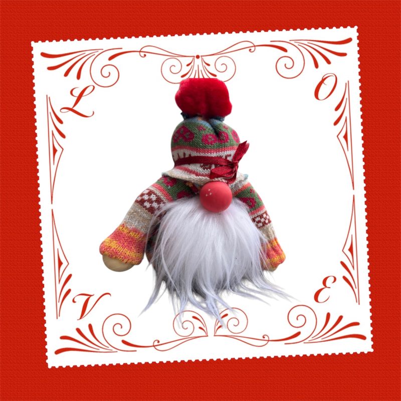 Red Nosed Handmade Gonk