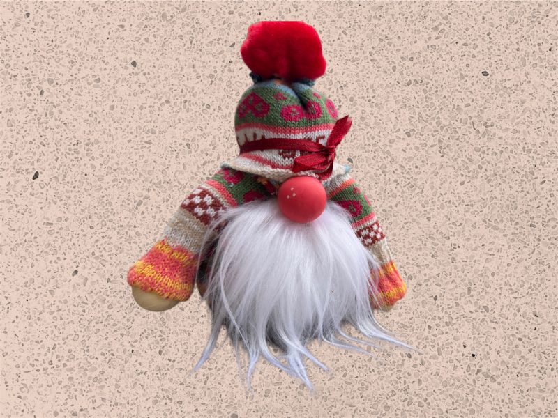 Red Nosed Handmade Gonk
