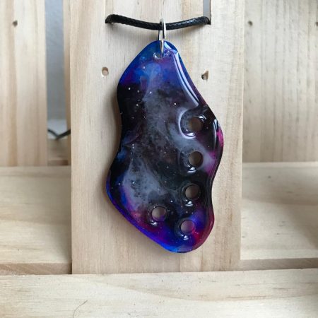 Space mould necklace