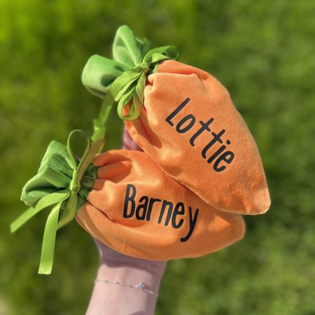 Personalised Easter Carrot Gift Bag