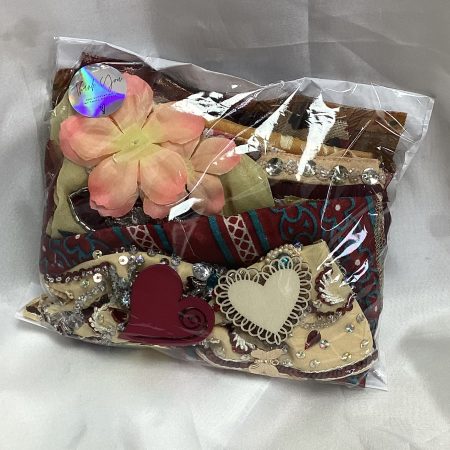 Sari fabric scrap packs