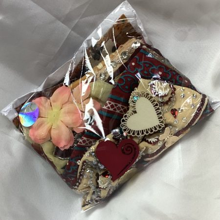 Sari fabric scrap packs