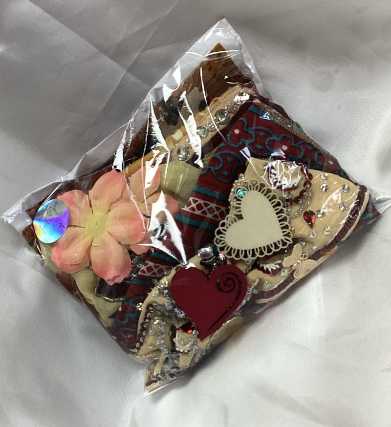 Sari fabric scrap packs