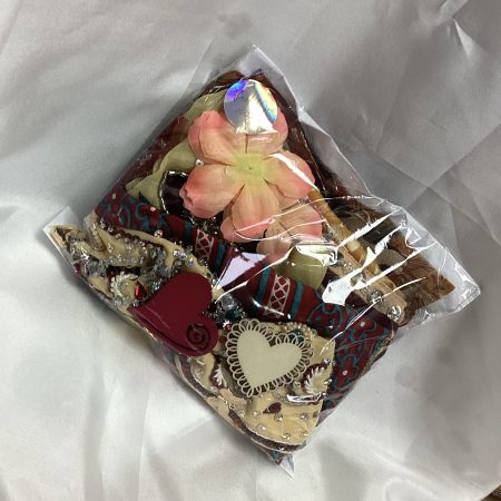 Sari fabric scrap packs