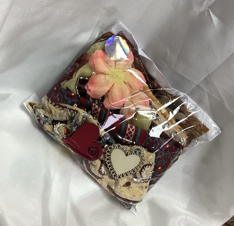 Sari fabric scrap packs